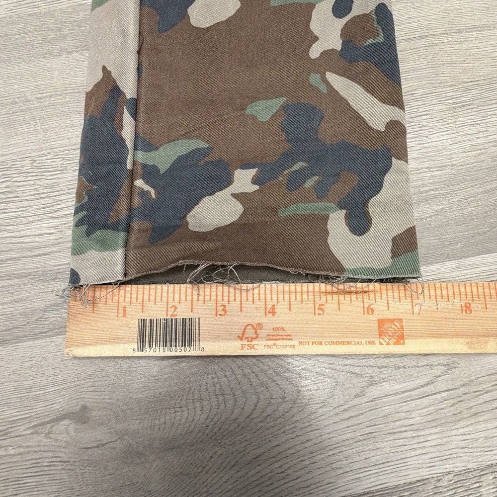 J.Crew 484 Slim Camo Chino Pants Men's 34x32 Woodland Camouflage Cotton - Picture 12 of 13
